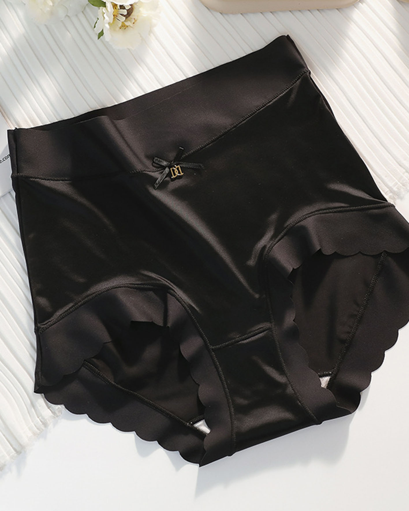 Silkworm Silk High-Waisted Hip Lift Sexy Panties Ref2111