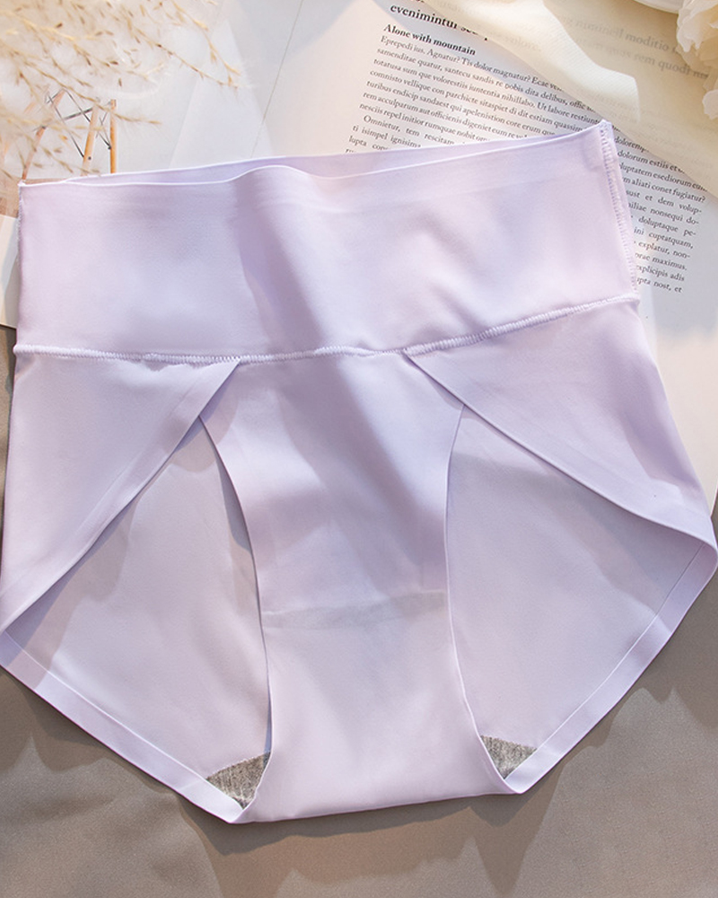 High-Slit, No-Thigh, High-Waist, Tummy-Lifting, Butt-Lifting Briefs