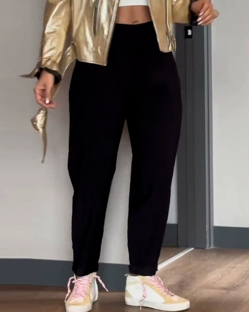 Loose Casual Carrot Pants Harem Pants