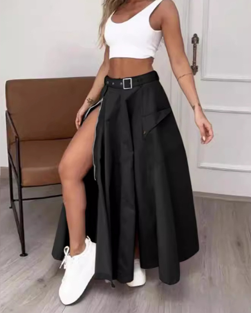 Fashion Casual Long Skirt