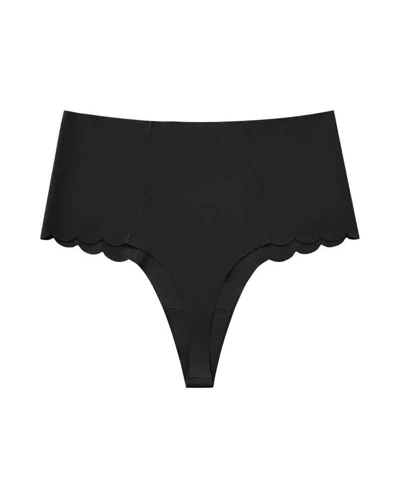 Seamless Wave Edge Invisible Women's Yoga Panties