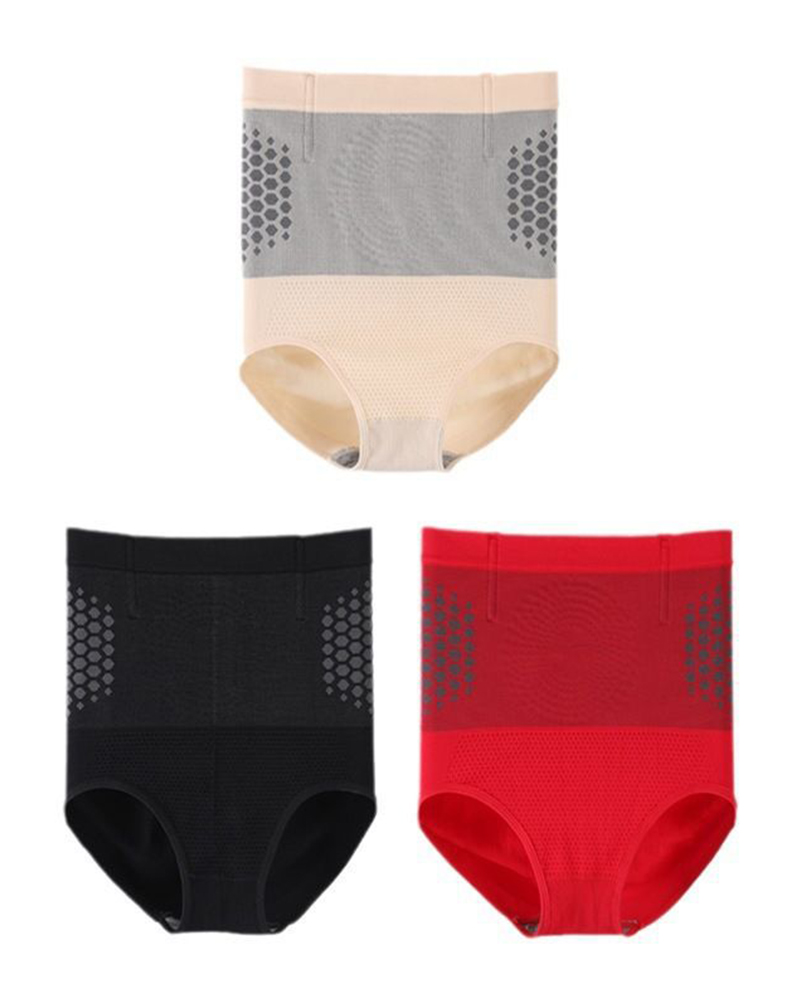 Seamless High Waist Hip Lift Panties